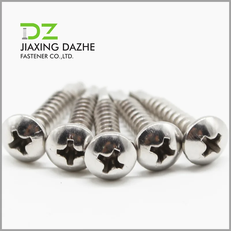 Flat Head Double Thread Self Drilling Screw