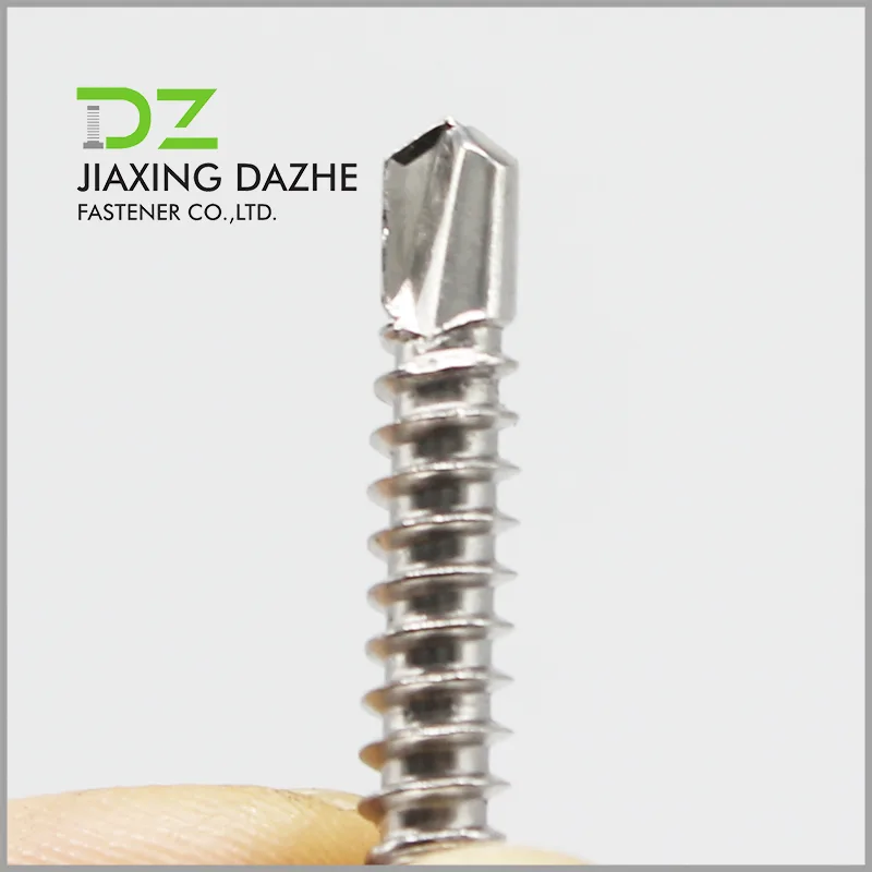 Flat Head Double Thread Self Drilling Screw