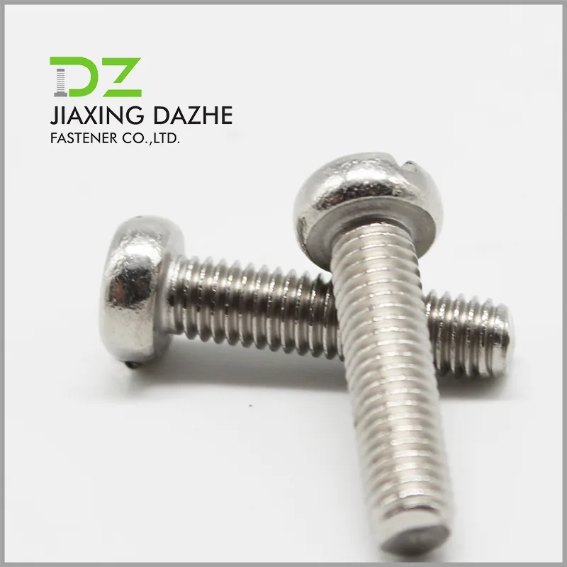 Slotted Cheese Head Machine Screw